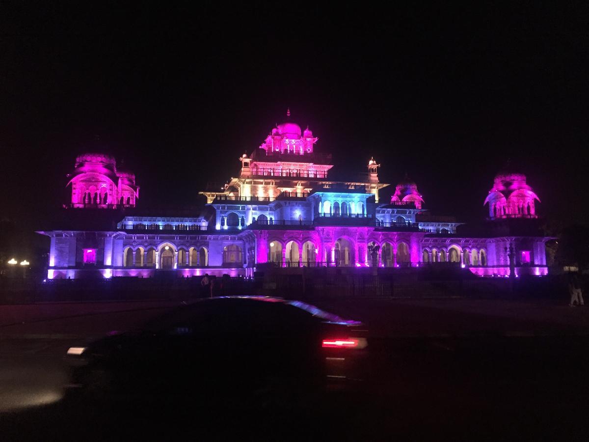 斋浦尔粉红色大象旅馆旅舍 外观 照片